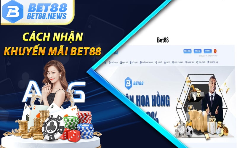 Cách nhận khuyến mãi nhà cái cá cược bet88 